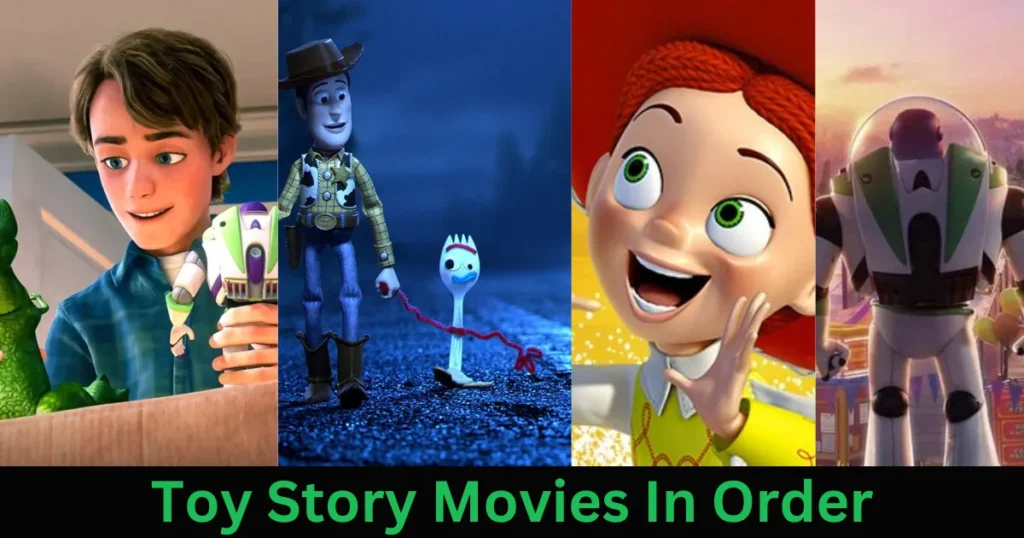 toy story movies in order